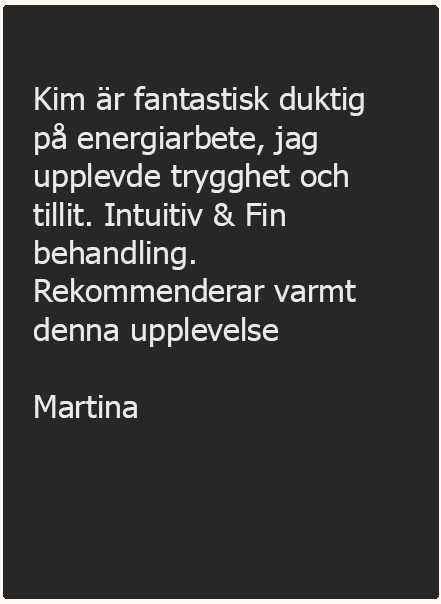 Nöjd kund recension för Gröna Rosens massage